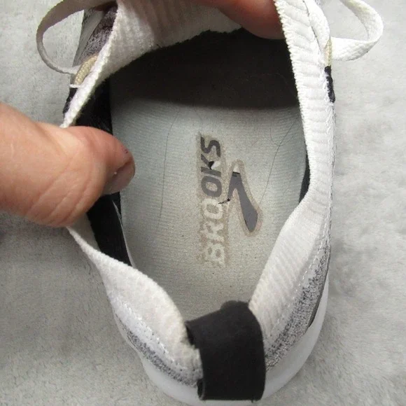 Brooks Women 8.5B Shoes Gray Glycerin 20 StealthFit Running Lightweight Sneakers - Picture 12 of 16